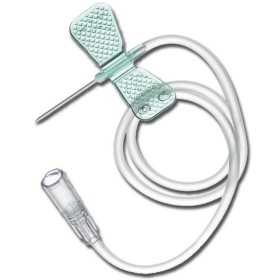 Aghi Butterfly Nero 22G FLY-SET Luer Lock con tubo 30 cm - 100 pz.