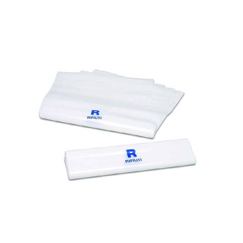 Bolsa desechable para recogida de residuos médicos cm.18x25