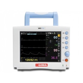 Gima Bm3 Pro Monitor - Spo2 + Ekg + Nibp + Temp + Resp