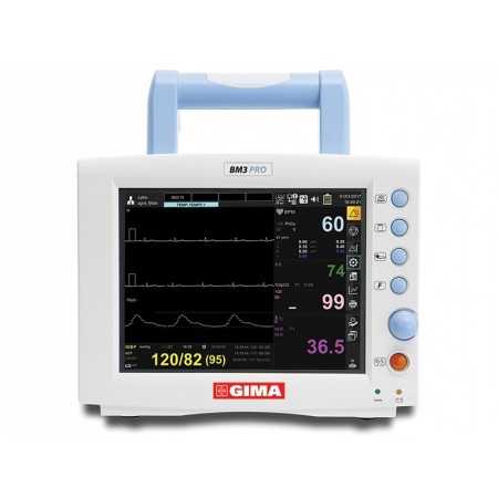 Gima Bm3 Pro Monitor - Spo2 + Ekg + Nibp + Temp + Resp