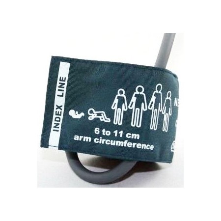 Pulseira de monitor neonatal reutilizável