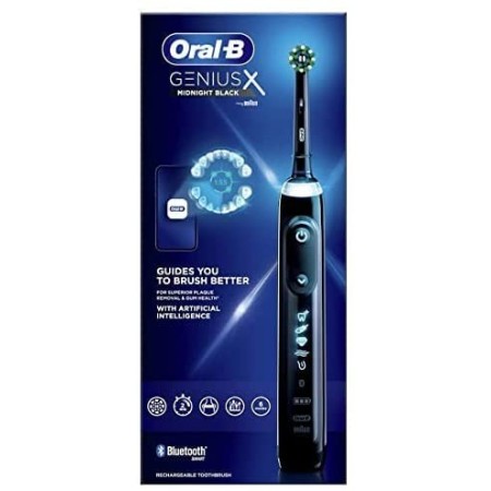 Oral-b genius x negru (fara husa de voiaj) periuta de dinti electrica