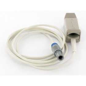 Adult finger sensor - reusable - with cable