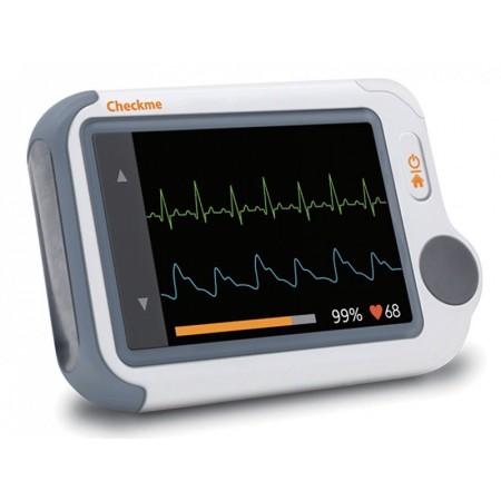 Ecg sans fil avec spo2 check-me lite