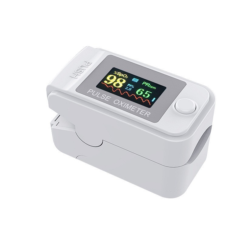 Globus ym201 vingerpulsoximeter met oled-display en perfusie-index
