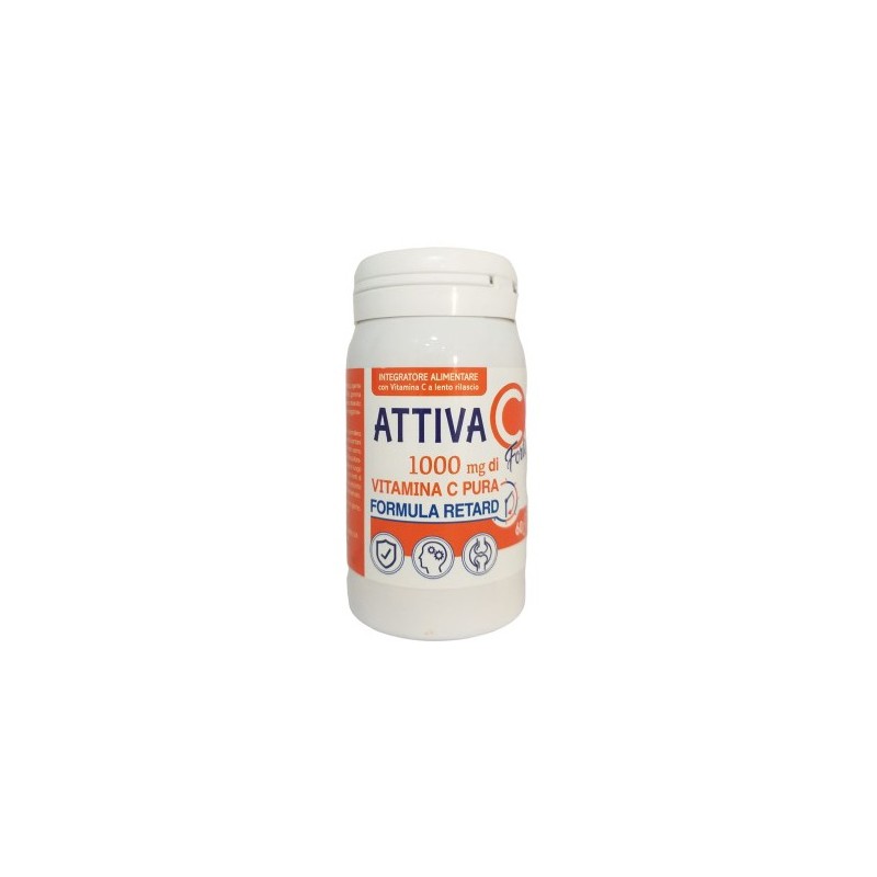 Attiva c forte, supplement based on vitamin c and riboflavin 60 tablets