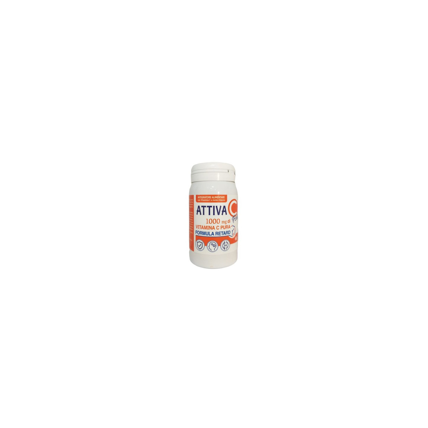 Attiva c forte, supplement based on vitamin c and riboflavin 60 tablets