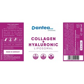 Anteamed liposomalni kolagen + hijaluronska kiselina s aromom vanilije 250ml
