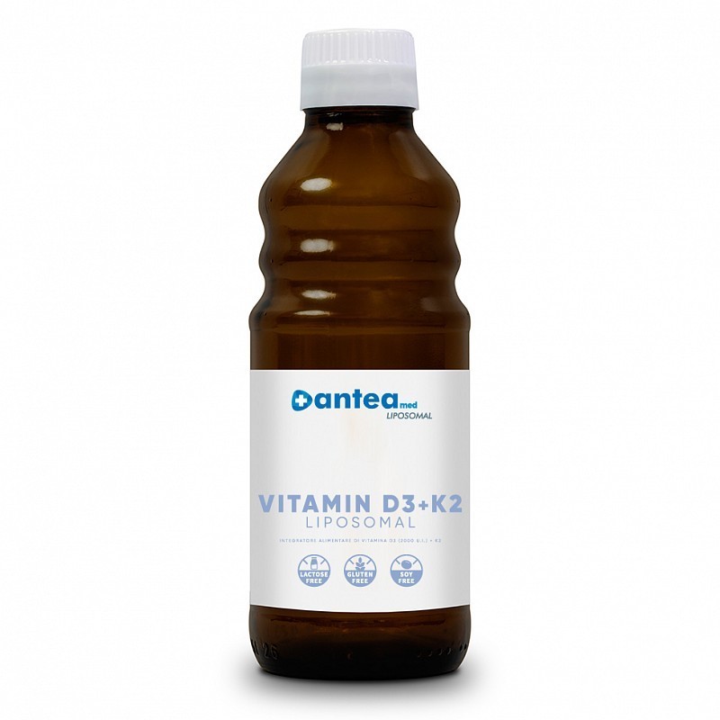 Anteamed liposomal vitamin d3 + k2 250 ml - vitamin d3 + k2 tekući liposomski