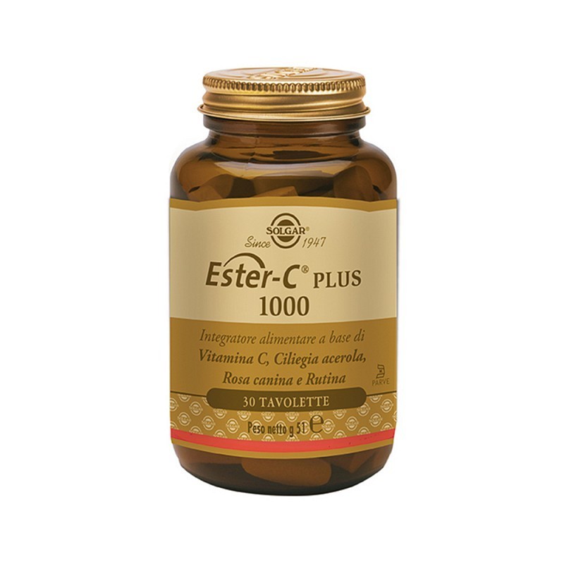 Solgar ester c plus 1000 30 comprimate