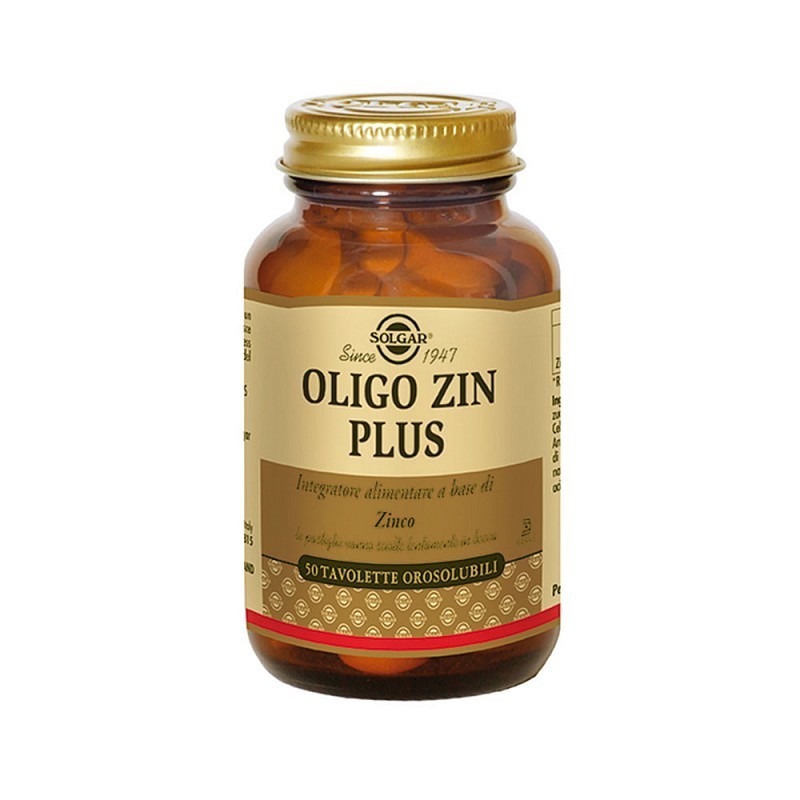 Solgar oligo zin plus 50 bukkaltabletten