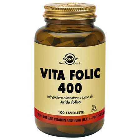 Solgar Vita Folic 400 100 comprimate