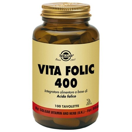 Solgar Vita Folic 400 100 tablets