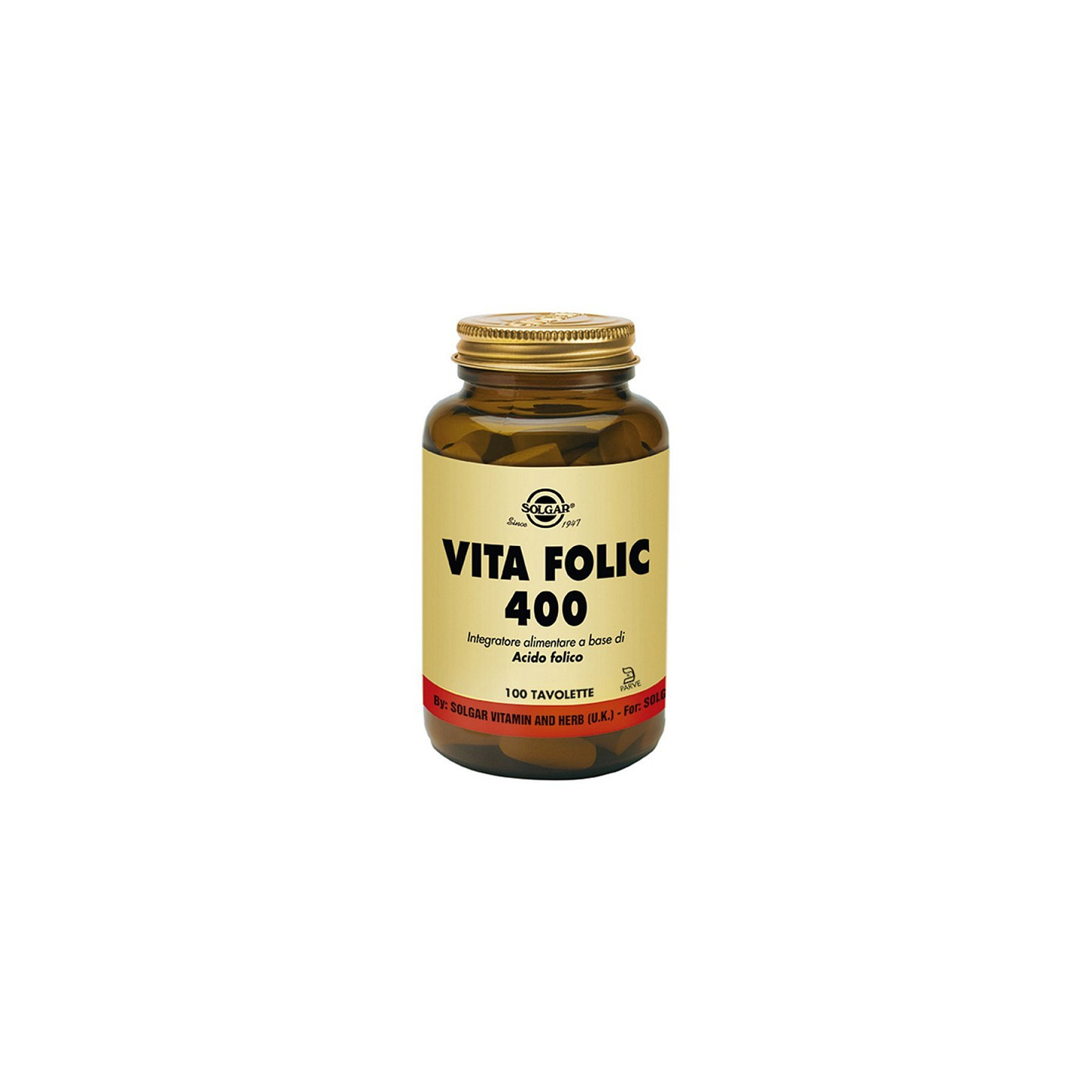 Solgar vita folic 400 100 tableta