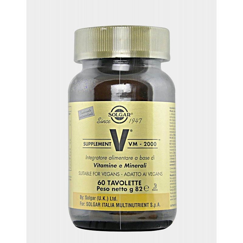 Solgar vm-2000 supplement 60 tablets
