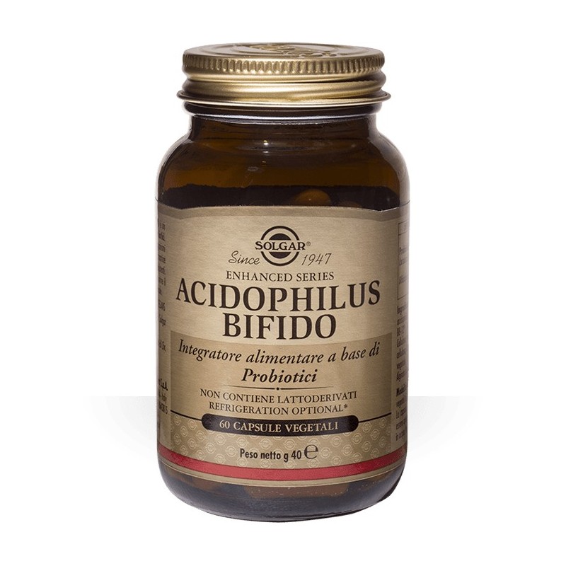 Solgar acidophilus bifido 60 vegetariánských kapslí