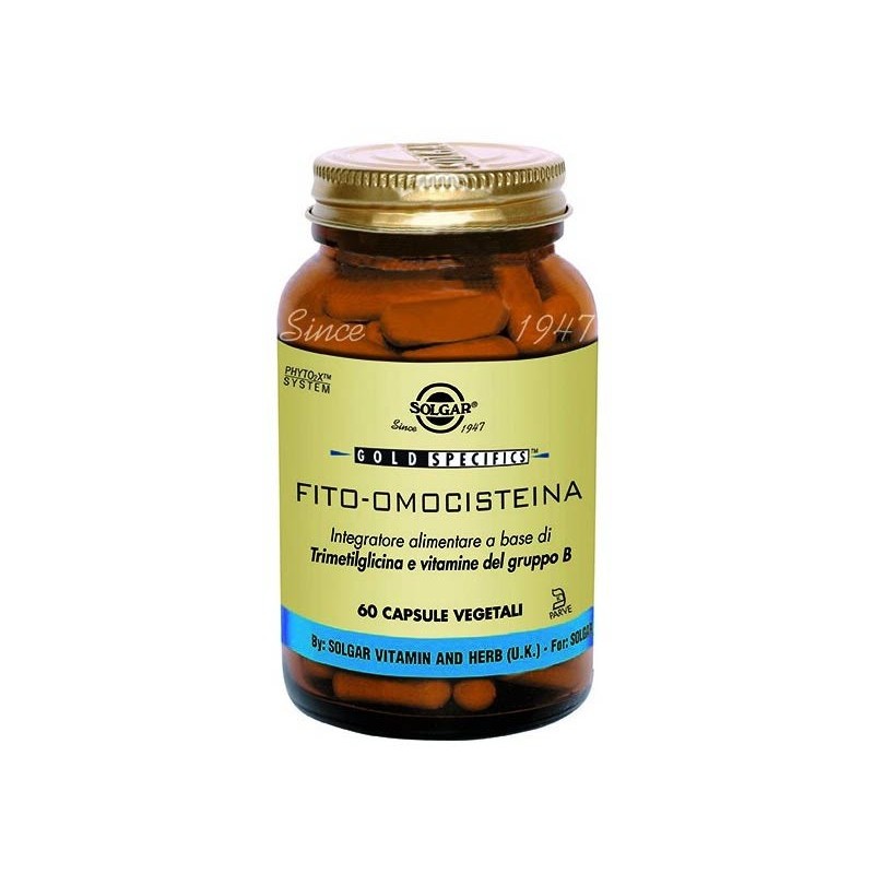 Solgar phyto-homocysteine 60 vegetable capsules