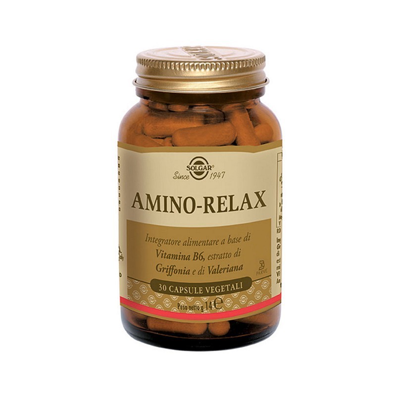 Solgar amino-relax 30 wegetariańskich kapsułek