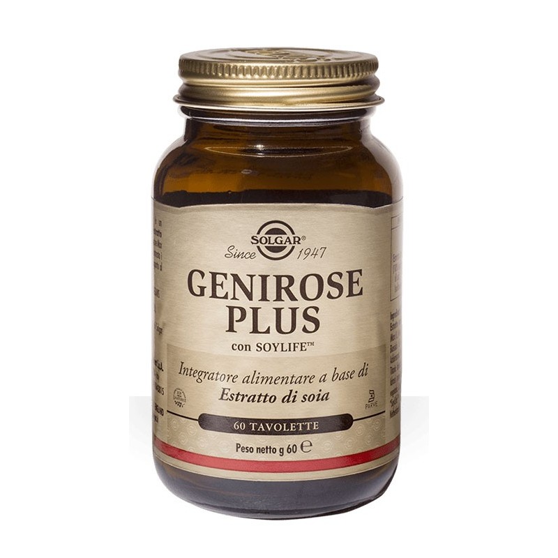 Solgar genirose plus 60 tabletten