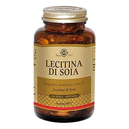 Solgar Soy Lecitin 100 Pearls softgels