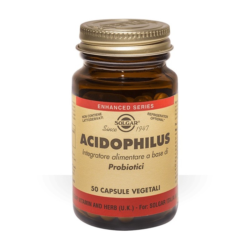 Solgar acidophilus 50 vegetarijanskih kapsul