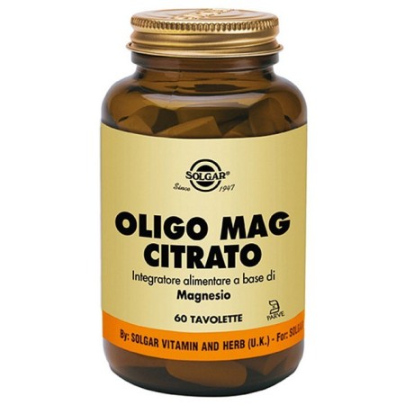 Solgar Oligo Mag Citrat 60 tableta