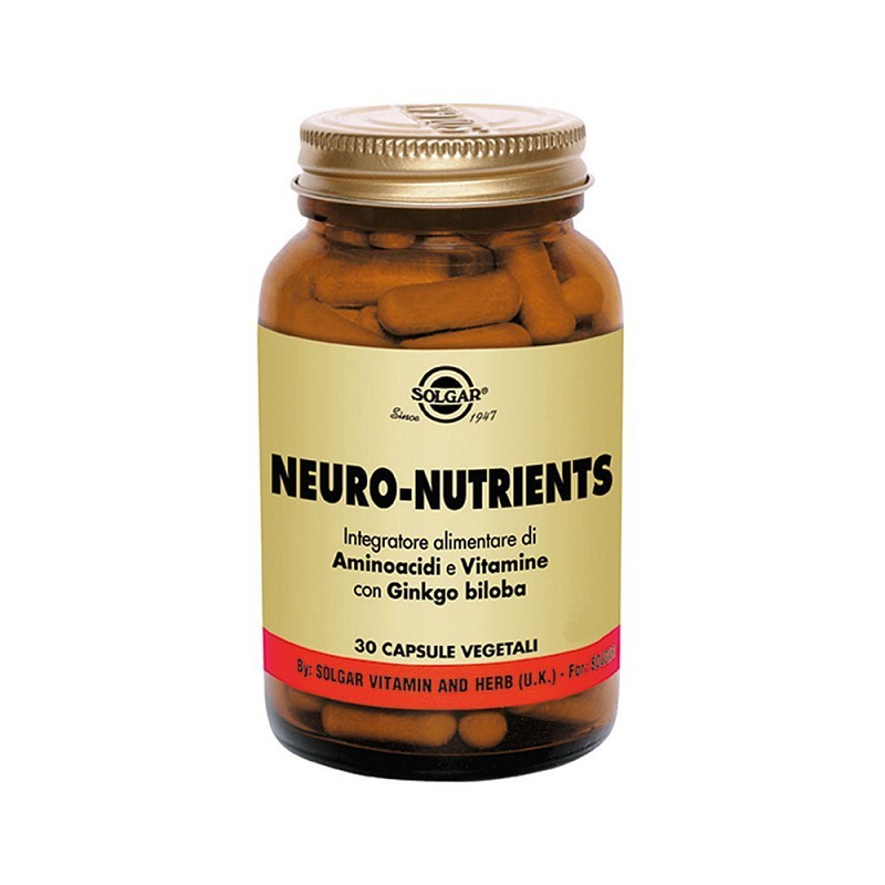 Solgar neuro-nutrients 30 vegetarian capsules