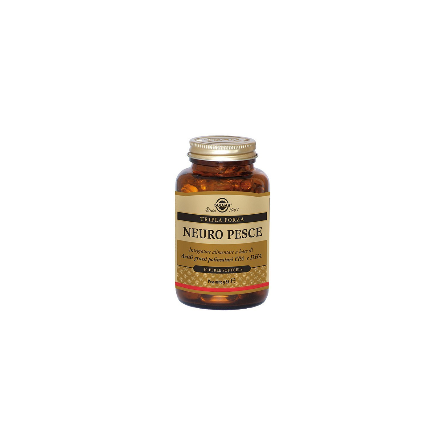 Solgar neuro fish 50 pérolas de cápsula mole
