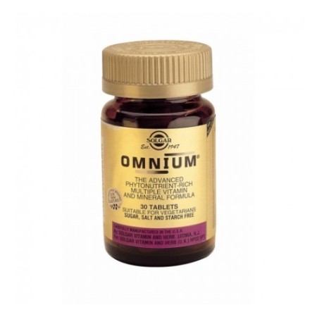 Solgar omnium 30 comprimés