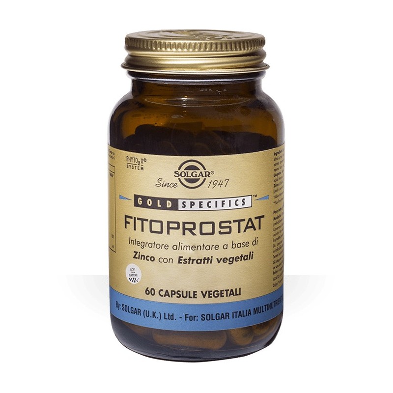 Solgar fitoprostat 60 cápsulas vegetais