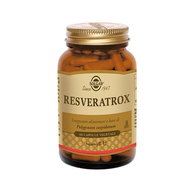 Solgar resveratrox 60 vegetariánskych kapsúl