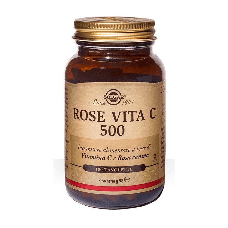 Solgar rose vita c 500 -100 tableta