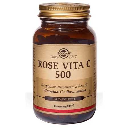 Solgar ROSE VITA C 500 -100 comprimate