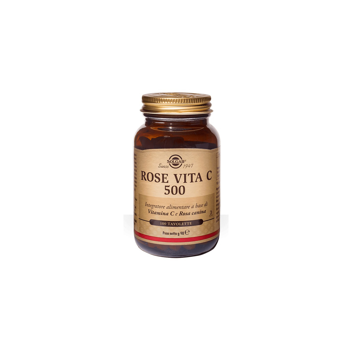 Solgar ROSE VITA C 500 -100 tabletek
