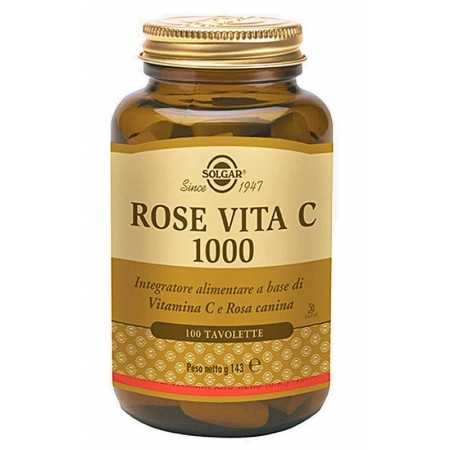 Solgar ROSE VITA C 1000 -100 tabletten