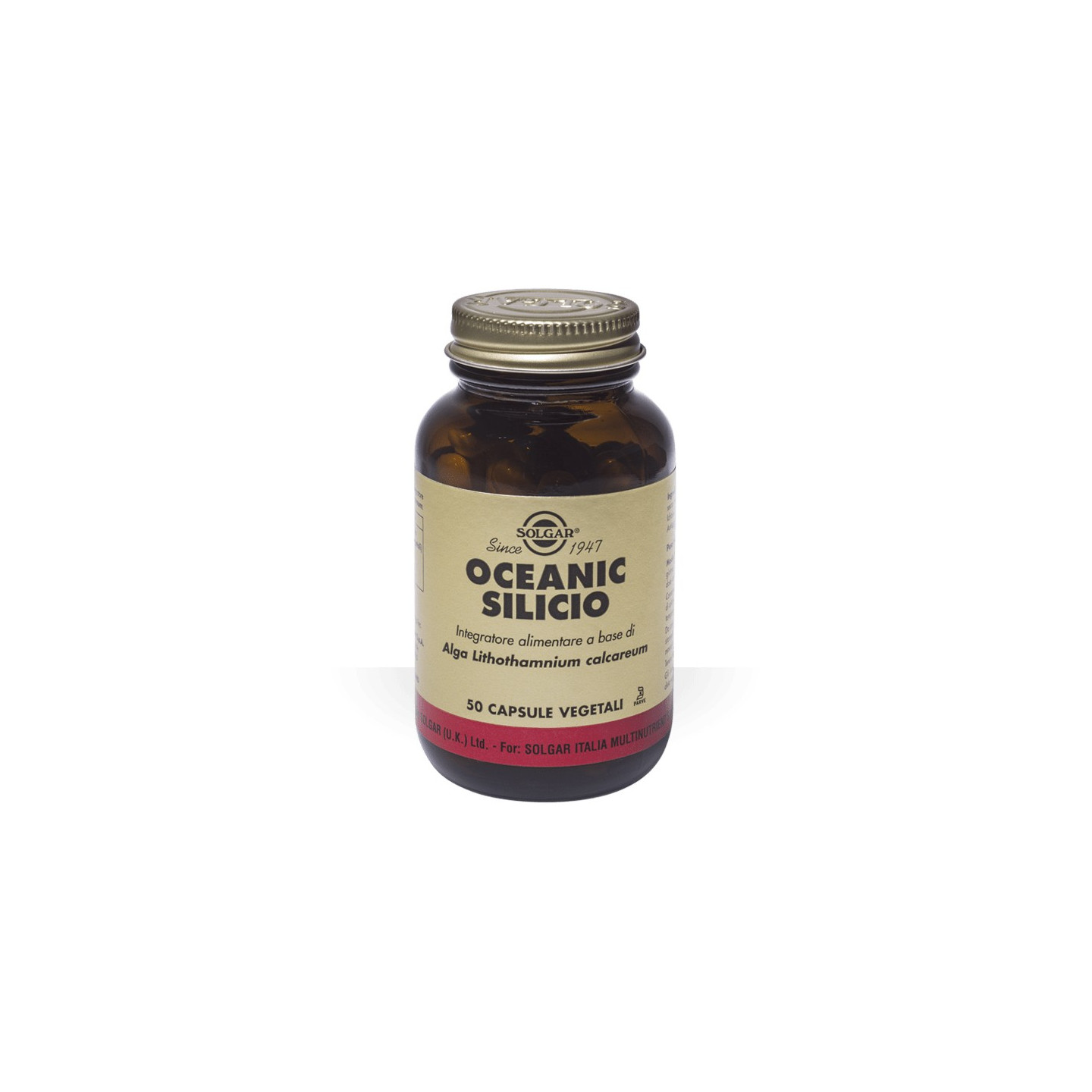 Solgar oceanic silicon 50 veggie capsules