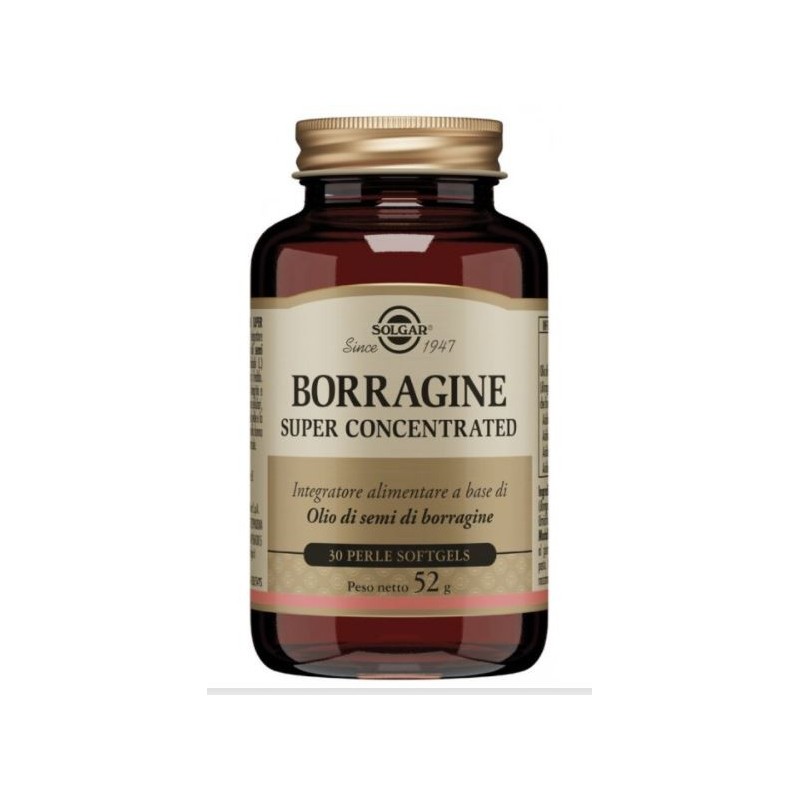 Solgar borraja superconcentrado 30 perlas softgels