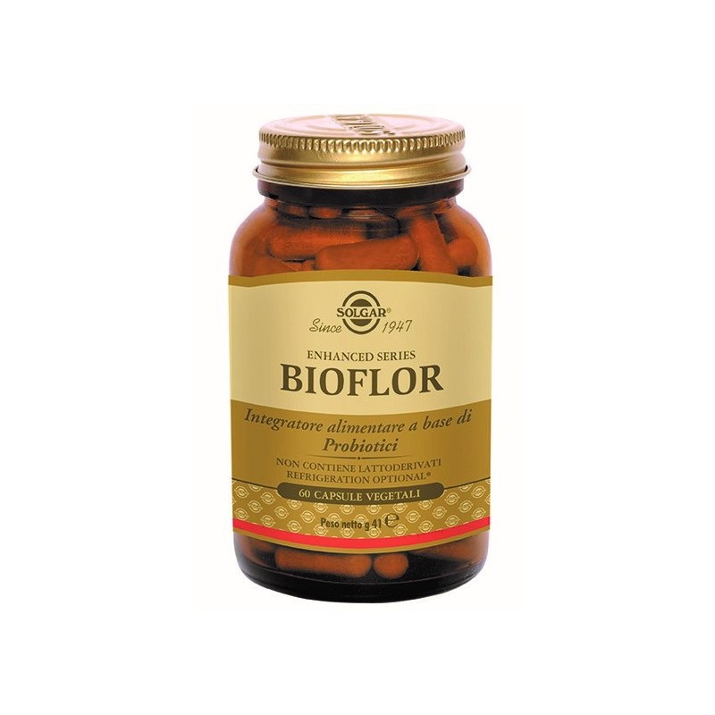 Solgar bioflor 60 vegetariske kapsler