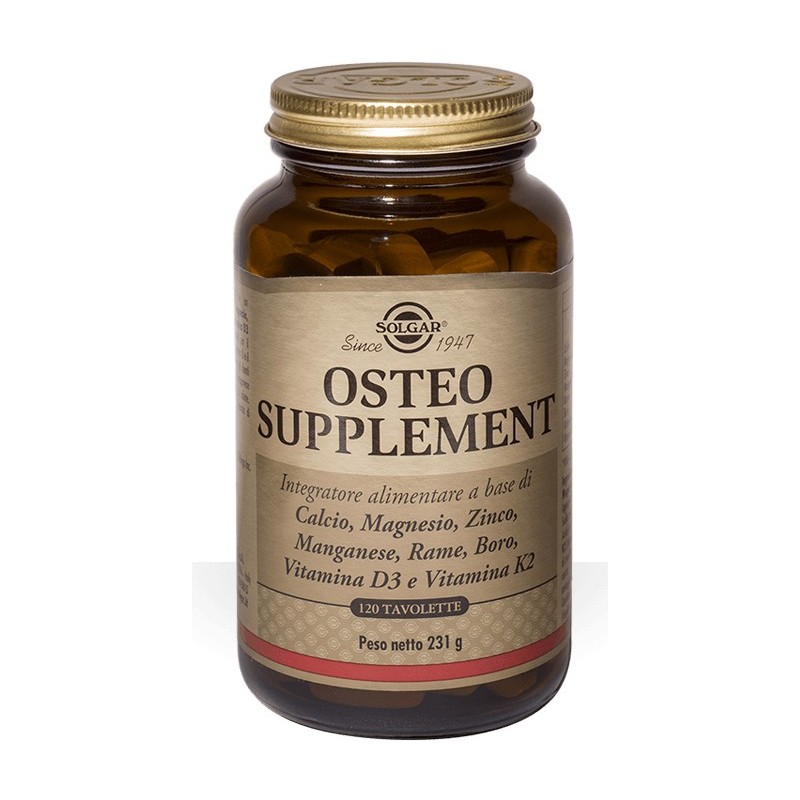 Suplement solgar osteo 120 tabletek