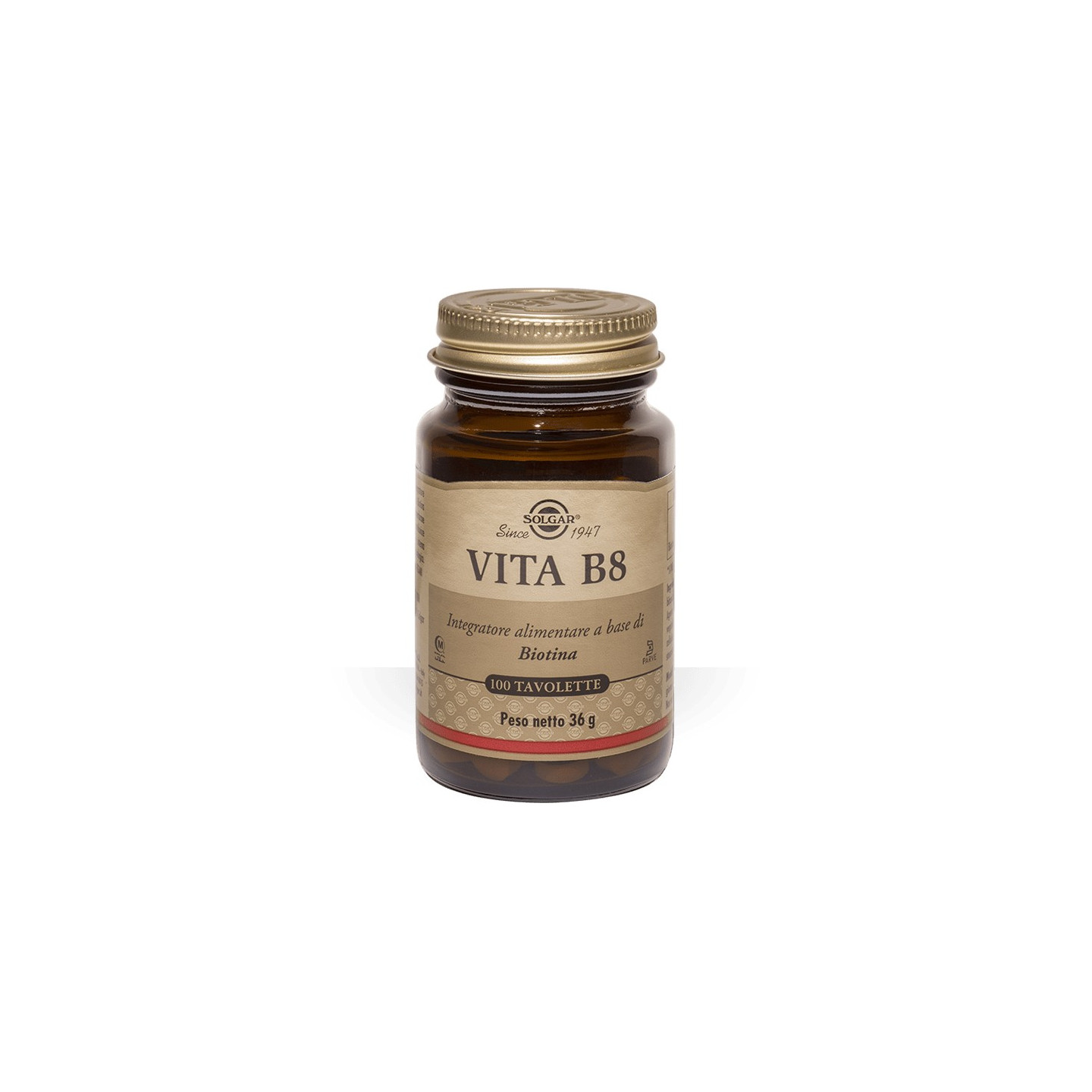 Solgar vita b8 - 100 comprimidos