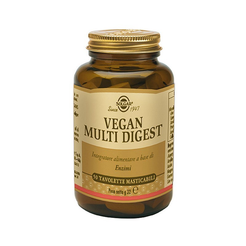 Solgar vegan multi digest 50 comprimidos
