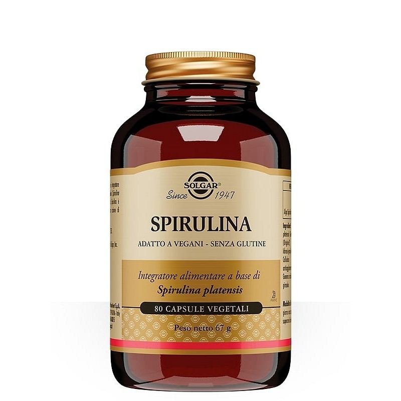 Solgar spirulina 80 tabúľ