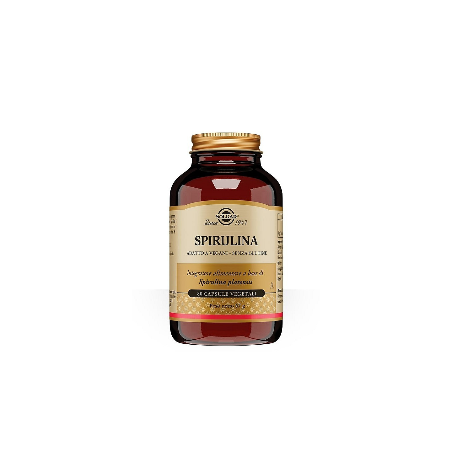 Solgar spirulina 80 comprimidos