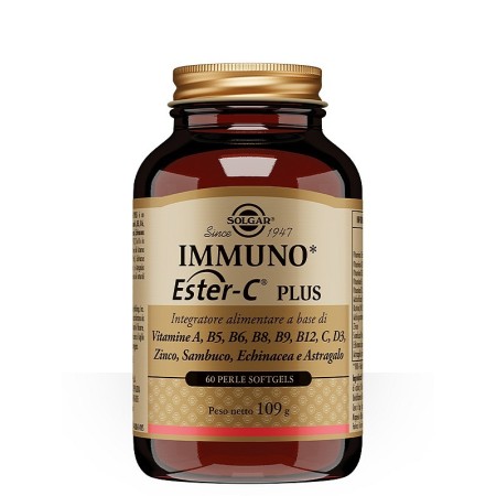 Solgar immuno ester-c plus 60 perle softgels