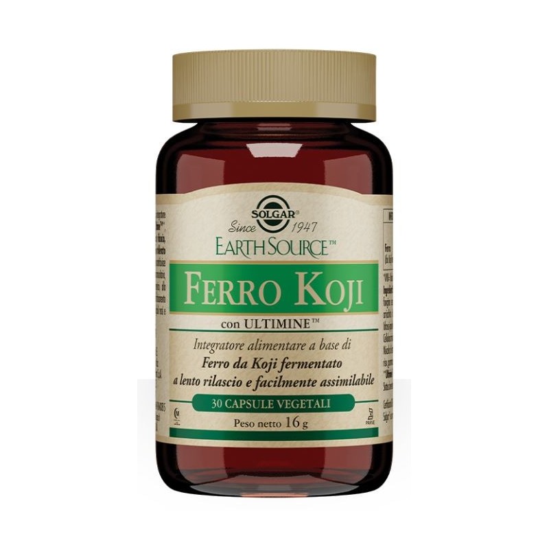 Solgar iron koji 30 cápsulas vegetais