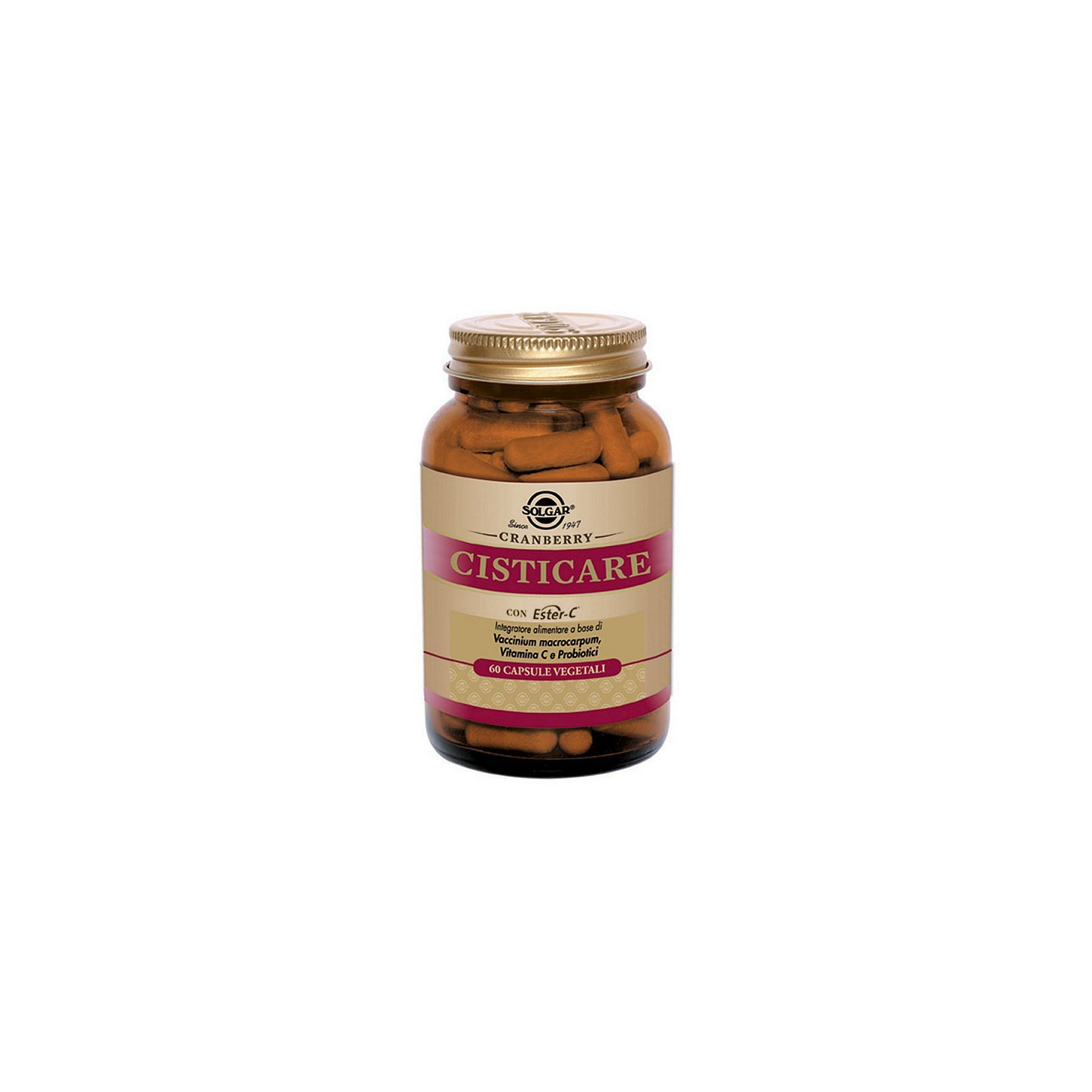 Solgar Cisticare 60 vegetable capsules