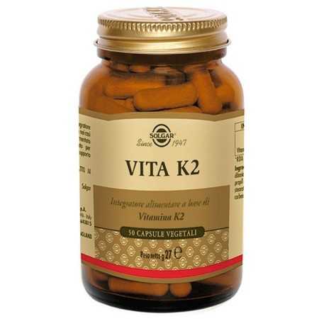 Solgar Vita K2 100 50 vegetariske kapsler