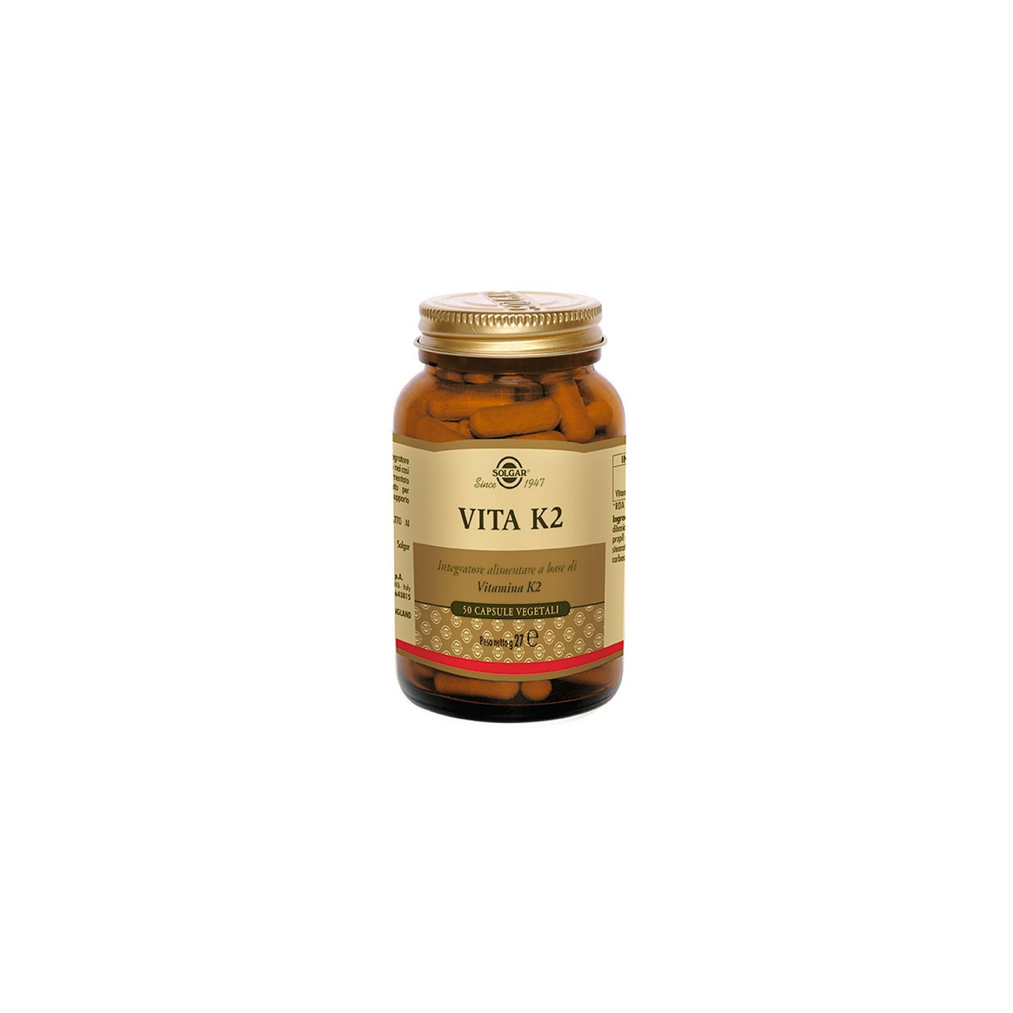 Solgar Vita K2 100 50 capsule vegetariene