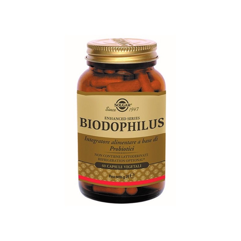 Solgar biodophilus 60 capsule vegetali