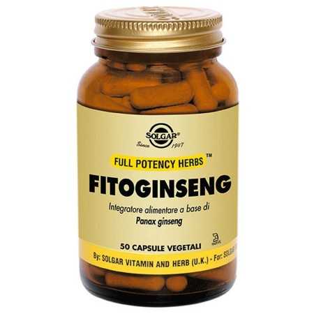 Solgar Fitoginseng 50 vegetable capsules